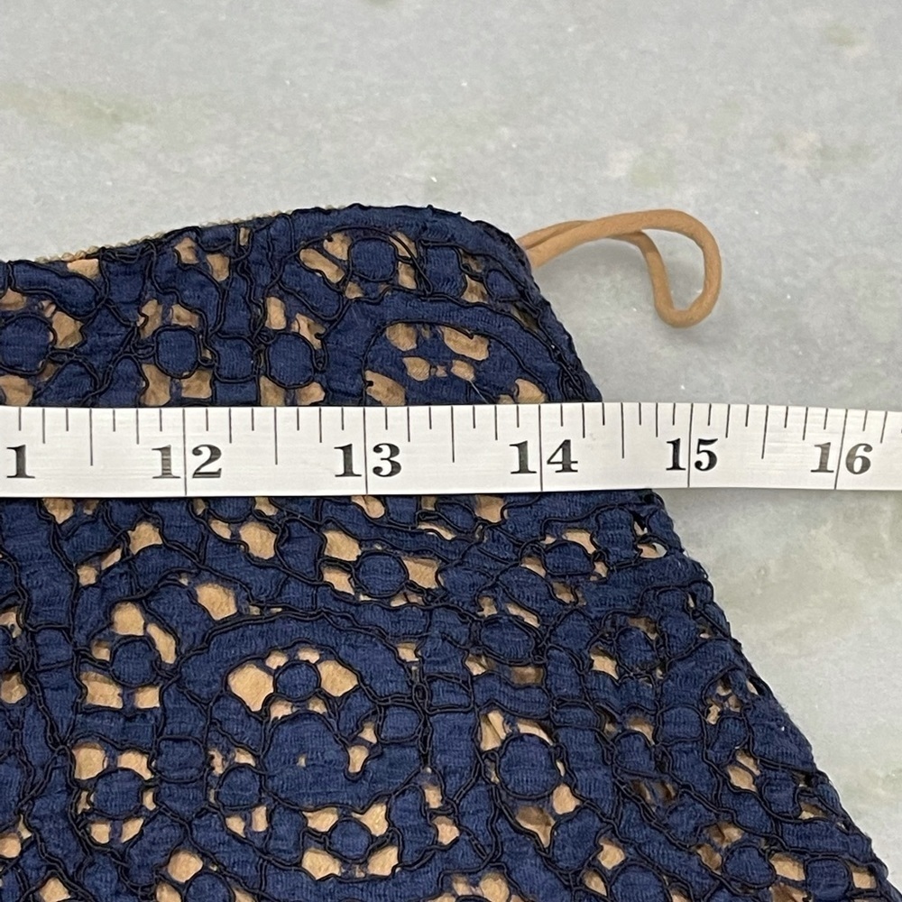 Carven Eylet Skirt Beautiful Two tone - Picture 2 of 10